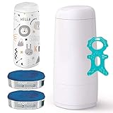 Zum Lieferumfang gehören: 1 x Angelcare Windeleimer Dress-Up XL / 1 x Angelcare Dress-Up XL Bezug 