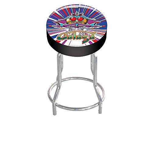 Arcade1Up Galaga Adjustable Stool, 21.5" to 29.5" - Electronic Games