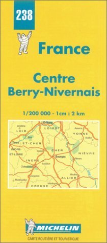 Preisvergleich Produktbild Michelin Centre: (Berry-Nivernais)