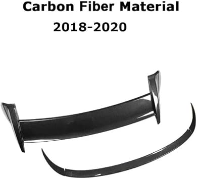 Spoiler Shelf Compatible for Porsche Compatible for Cayenne 2018-2021 Auto Car Styling Carbon Fiber Rear Window Spoiler Easy to install(Carbon Fiber)