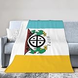 Flag of The Hopi Blankets 40'x30' Throw Blanket Anti-Pilling Soft Beds Women Men Sofa Blankets Warm Home Blankets