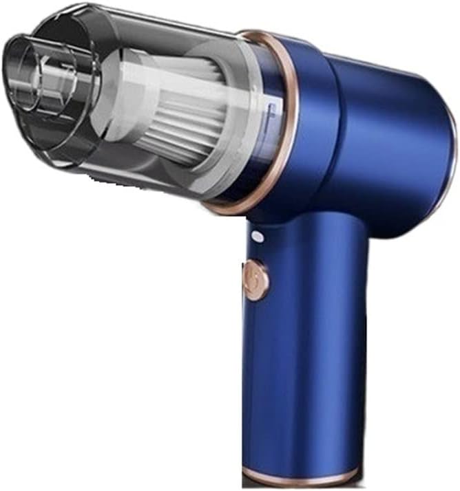 Cordless Car Vacuum Cleaner 120W Rechargeable Handheld Car Vacuum Cleaner with LED Light Car Home Office Interior Cleaning (Color : D)