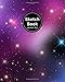 Produktbild Sketch Book | 140 blank pages | 8x10: Galaxy Space Cover | Sketching, Drawing and Creative Doodling