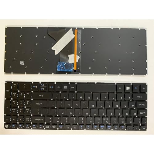 Clavier d'ordinateur portable à frappe réactive et disposition américaine pour Acer Aspire 5