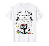 This Teacher Survived The 2025-2026 School Year for Teachers T-Shirt