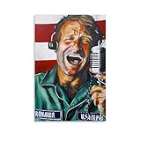 HGTERRGTJ Poster auf Leinwand 'Good Morning Vietnam', Wandkunstdruck, ästhetisches Poster, Kunstgemälde für Zimmer, 50 x 75 cm, ungerahmter Stil