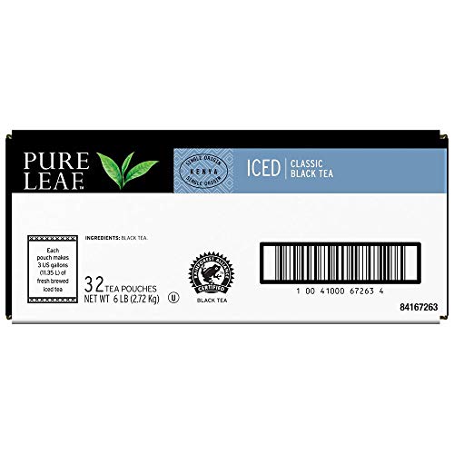 Unsweetened Pure Leaf Black Iced Tea from Rainforest Alliance Certified Farms - Loose Tea Pouch