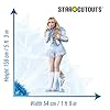 Star Cutouts CS1159 Sabrina Carpenter On Stage Lifesize Cardboard Cutout 159cm with Mini – Pop Star Display for Music Fans & Events #2
