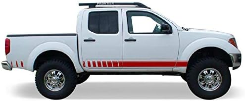 Decal Sticker Vinyl Lower Sport Stripes Compatible with Nissan Frontier 2004-Present