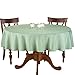 70 Inch Round Solid Colored Tablecloth, 100% Durable Polyester, Sage Green