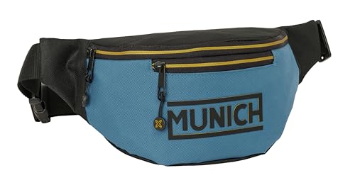 Image of Munich Waist Bag with Outer Pocket, Ideal for Teenagers and Children of Different Ages Comfortable and Versatile, Quality and Durability, 23 x 9 x 12 cm