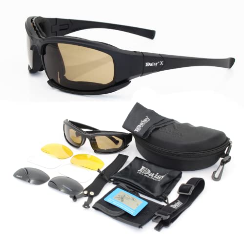 Óculos Militar Tático Polarizado X7 Case Original