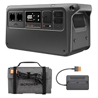 DJI Power 1000 V2 tragbare Powerstation, Solargenerator mit 100W Solarpanel, 1024 Wh LFP-Akku, 2600 W Ausgangsleistung, Autosteckdose zu SDC-Netzkabel, Autoladung, Camping, Roadtrip, Wohnmobil – Ansicht 1