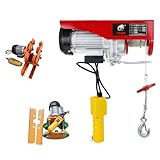 ShaiVrissian Polipasto Eléctrico Cable,Uso Industrial Y Taller 1760lb