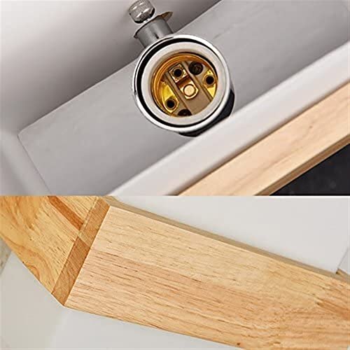 Aplique de madera maciza de roble WQHPLMD de una calidad excepcional para salones elegantes 6