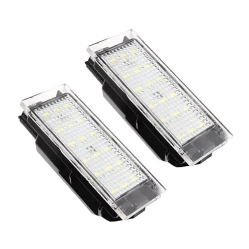 Luz de matrícula de alta visibilidad para Master y Megane recambio estanco antiniebla