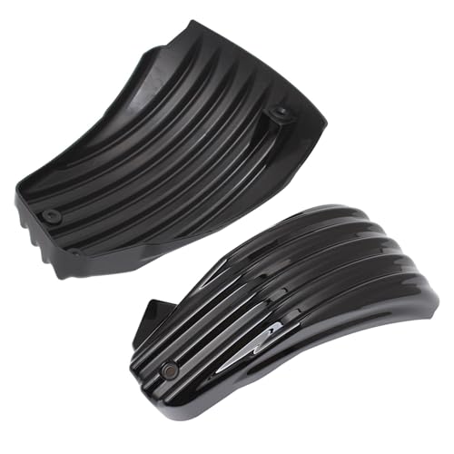 Carénage batterie ABS à rayures pour look épuré Harley Softail M8