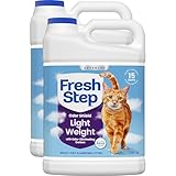 Fresh Step Odor Shield Light Weight Advanced Multi Cat Clumping Litter with Febreze Freshness, 11.5 lb, Pack of 2 (Package May Vary)