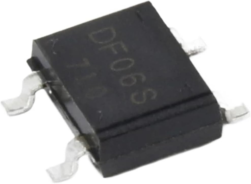 10PCS DB107 DB207 DIP4 DB107S DB207 DB104 DB104S DB157 DF06S DB105 DB105S SOP-4 SMD Bridge Rectifiers 1000V1A Regulator(DB107 DIP-4)