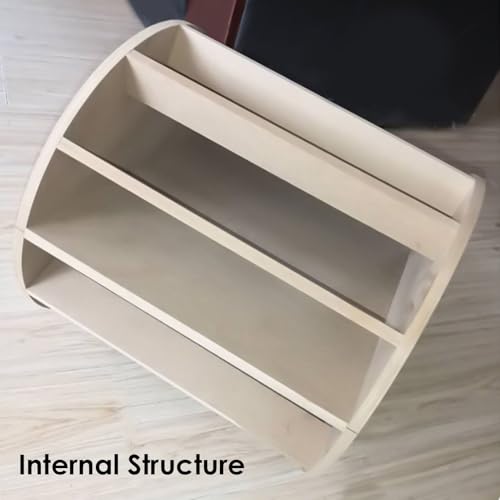 Présentoir Rond Portable sur Pied Stable sans Montage Requis - 5