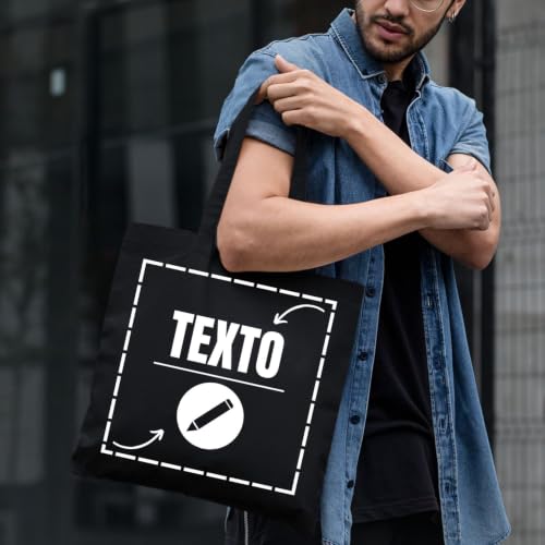 Miniatura 7 de Latostadora Totebag Personalizada Algodón Alto Gramaje 340g M2 - Bolsa Tela Personalizable Con Foto - Tote Bags Personalizadas Mujer - Bolsas De Tela Para Personalizar - Regalos Personalizados