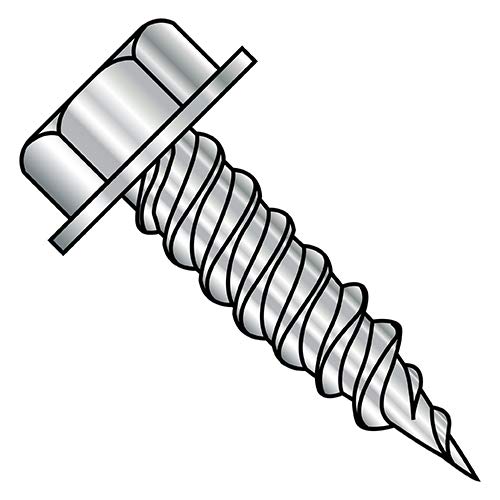 Tornillo Autoperforante de Acero Inoxidable 410, Pack 8000