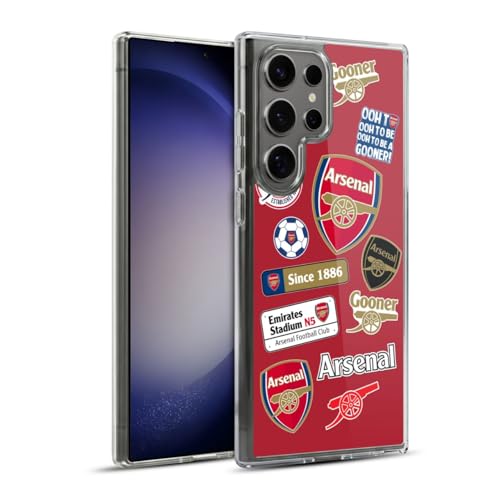 Funda Arsenal FC Samsung Galaxy S23 Ultra Carcasa para ir al Estadio