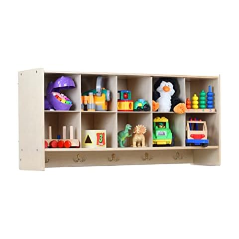 RRI Goods 10-Cubby Wall Shelf Cover