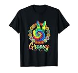 Groovy 70's Tie Dye Vintage 70s Retro 70's Hippie Costume T-Shirt