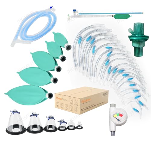 Veterinary Anesthesia Machine Accessories Set,Basic Consumable Kits,Anesthesia Consumable Combo Breathing...
