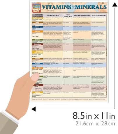 Vitamins & Minerals (Quick Study: Health)