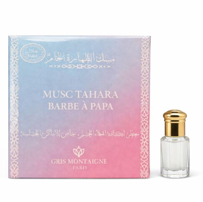 Musc Tahara Barbe à Papa Gris Montaigne parfum textile et corps longue tenue