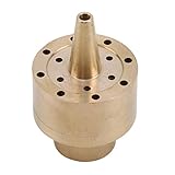 Der Wassersprühsprinklerkopf ist einfach zu installieren und benötigt nur PVC-Schläuche und eine Tauchwasserpumpe.
