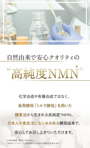 Amazon | NMNファイナ 36g（0.6g×60袋／約30日分） | ノーブランド品 | B3