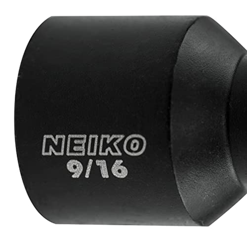 Neiko 10250A Magnetic Hex Impact Nut Driver Set, 12-Piece Driver Bit Set For Drill, Cr-V Steel, 1/4" Quick-Change Hex Shank Nutsetters, Impact Rated Sae & Metric Master Impact Driver Socket Set #TOP3