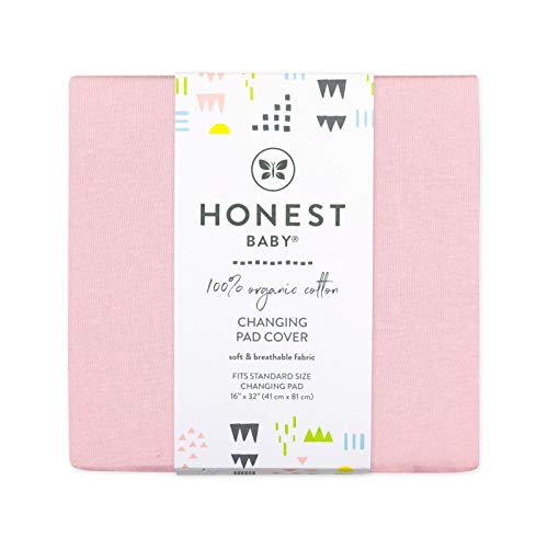 Honestbaby Unisex Baby Organic Cotton Changing Pad Cover And Toddler Sleepers, Light Pink, One Size Us #TOP3