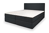 Masseno Boxspringbett PELLIO P 160x200 cm Komplett-Set mit Matratze und Topper...