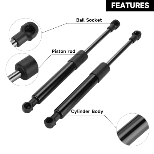 Premium 2PCS Front Hood Lift Supports Struts Gas Shocks for Porsche 911 1998-2013 for Boxster 2005-2012 Convertible for Cayman 2008-2012 Coupe | Replaces 99751155101 SG406031 by YOLLKY - Used condition - Image 4