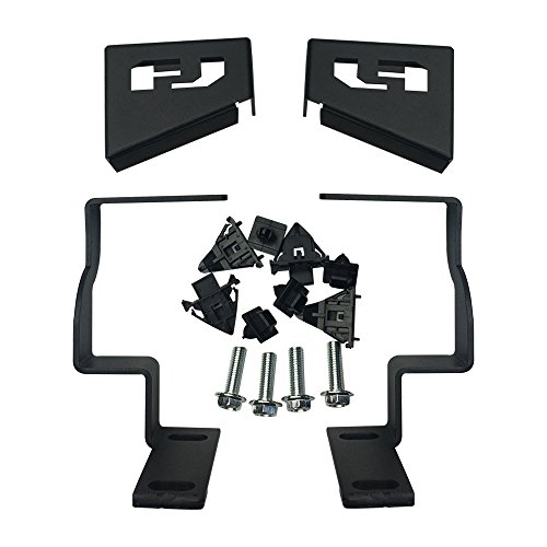Lantsun Driving Light Brackets Front Corner Light Mount Brackets For T Oyota Fj C Ruiser 2007+(1 Pair) J091 #TOP1