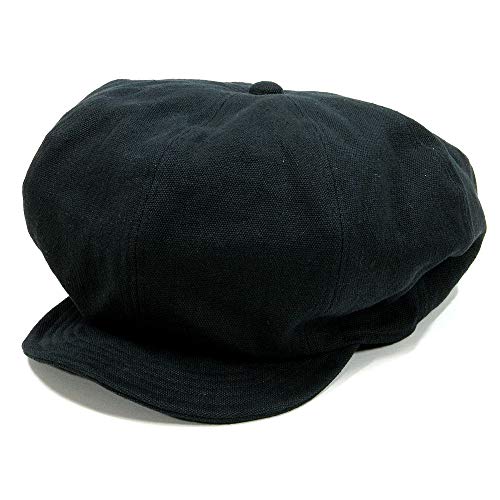 Phatee HALF CASQ ヘンプコットンキャスケットキャップ BLACK