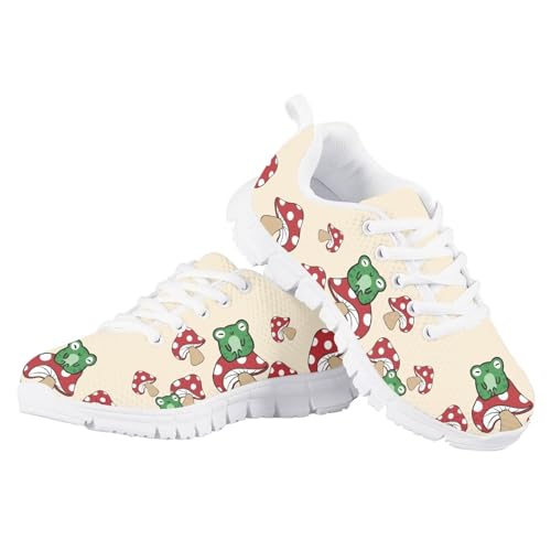 Girls Cute Sneakers Kids Running Shoes Casual Lightweight Walking Shoes for Little Girls Sport Wear