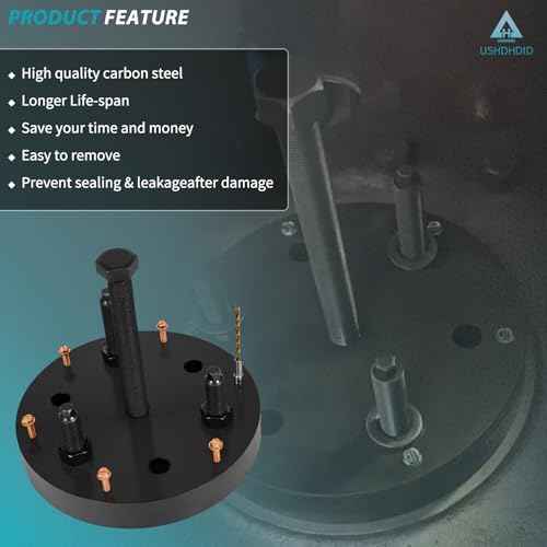 USHDHDID 3164780 Crankshaft Rear Main Seal & Wear Sleeve Installer & Seal Remover Tool Compatible with Cummins ISX QSX ISX15 ISX12 by USHDHDID - Image 7