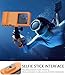Waterproof Phone Case for Snorkeling - Underwater Touchscreen Housing, Universal Underwater Photo&Video Diving Case for iPhone 16/15/14 Pro Max Samsung Galaxy S25/S24 Ultra Up to 6.9'' Orange