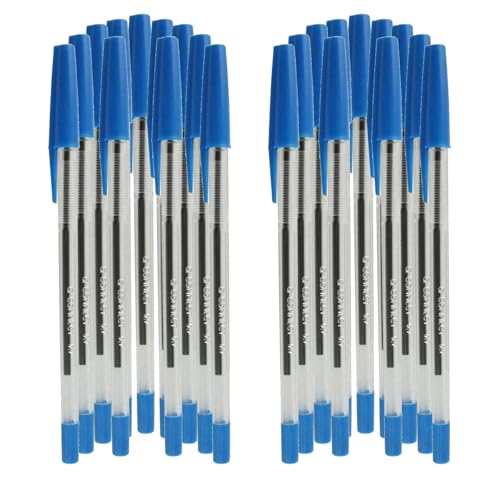 Q CONNECT BALLPEN MEDIUM BLUE
