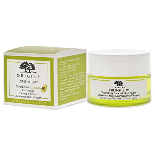 Origins Drink Up Nourishing Avocado Lip Butter for Unisex 0.5 oz Lip Balm, Grün - Image 4