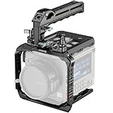 SMALLRIG Kit Gabbia per Blackmagic PYXIS 6K/12K, Gabbia per Fotocamera con Piastre Superiori e Laterali, per DJI Focus Pro LiDAR, SSD, con Fori di Posizionamento ARRI da 3/8", Slitta NATO/Caldo, 5281