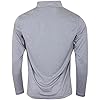 Calvin Klein Mens Harlem 1/4 Zip Pullover - Silver Marl - L #1