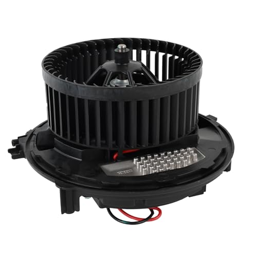 Ventilador interior, motor de soplador de calefacción, motor de ventilador con resistencia de carga, compatible con Octavia A3 TT Q2 Q3 Golf VII Leon Passat 3G2 3G5 Superb Reemplazo para 5Q1819021A