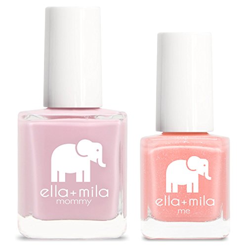 Ella+Mila Nail Polish, Mommy&Me® Set - So In Love + Cotton Candy #TOP21