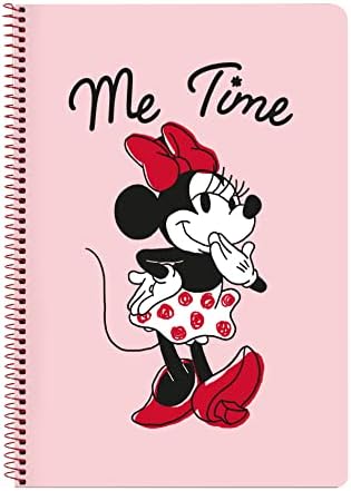 Libreta Folio Minnie Mouse "Me Time" - 80 Hojas